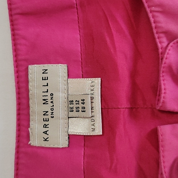 Karen Millen Zip Up Pink Sleeveless Top - Picture 4 of 14